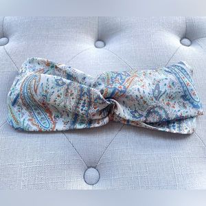 ETRO - Knotted Paisley-Print Silk-Twill Headband